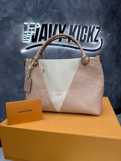 Louis Vuitton Hina Handbag Mahina Leather Creme Image