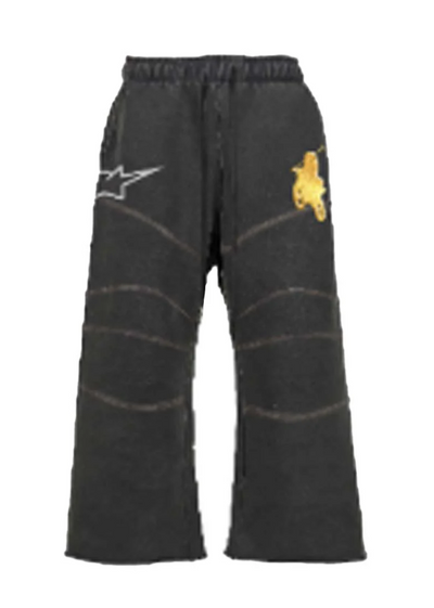 Triple Sevens Moto Black Sweatpants ComplexCon Exclusive Image