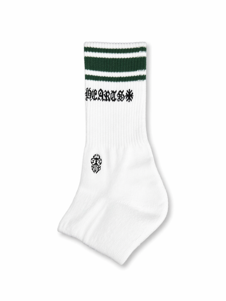 Chrome hearts Sports Sock Green/White
