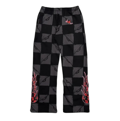 Matty Boy Anti Promo 99 Eyes ATL Flame Hooded Sweatpants Black Multi Image