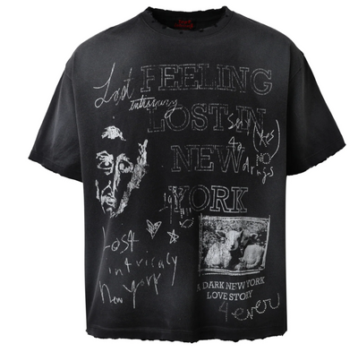 Lost Intricacy 'Brain Rot' Black Tee Image