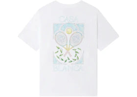 Casablanca Tennis Pastelle Tee White