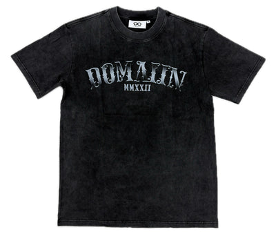 Domain Black Wash His/Her Tee Image