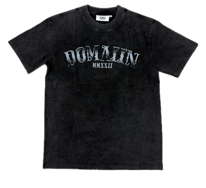 Domain Black Wash His/Her Tee