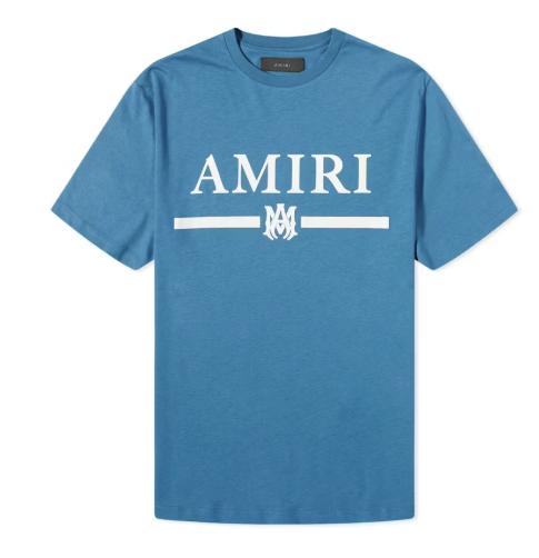 Amiri MA Bar Logo Tee Teal