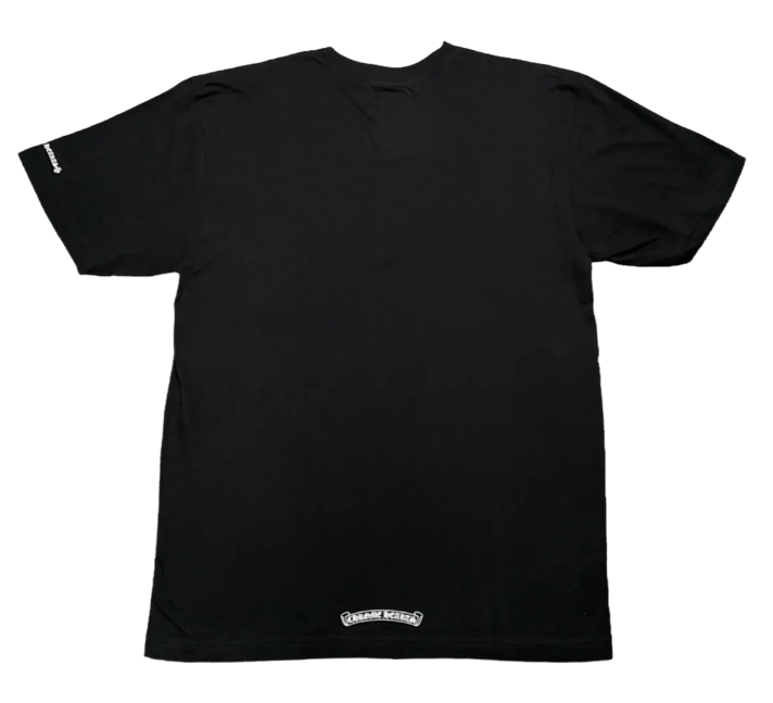 Chrome Hearts 'Neck Logo' Pocket Black Tee