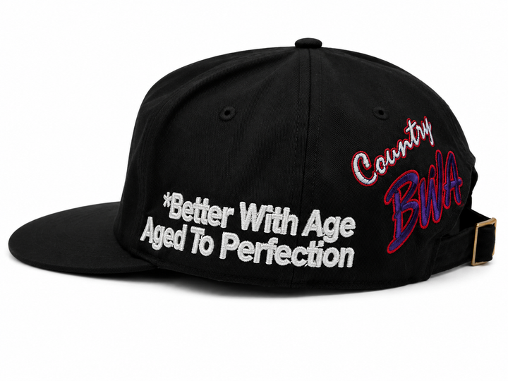 Better With Age Tarot Vintage Hat Black