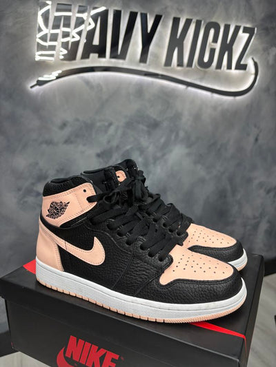 Jordan 1 Retro High Black Crimson Tint Image