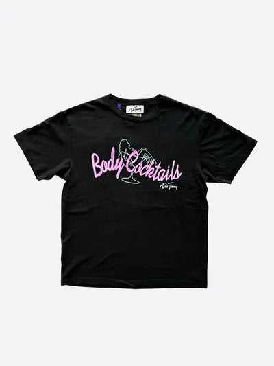 Gallery Dept Black Body Cocktails T-Shirt Image