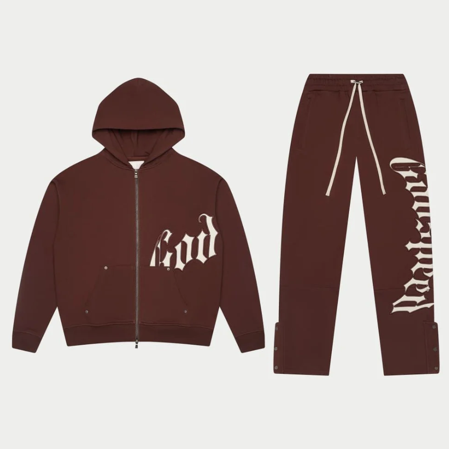 Godspeed sweatsuit Stone Brown