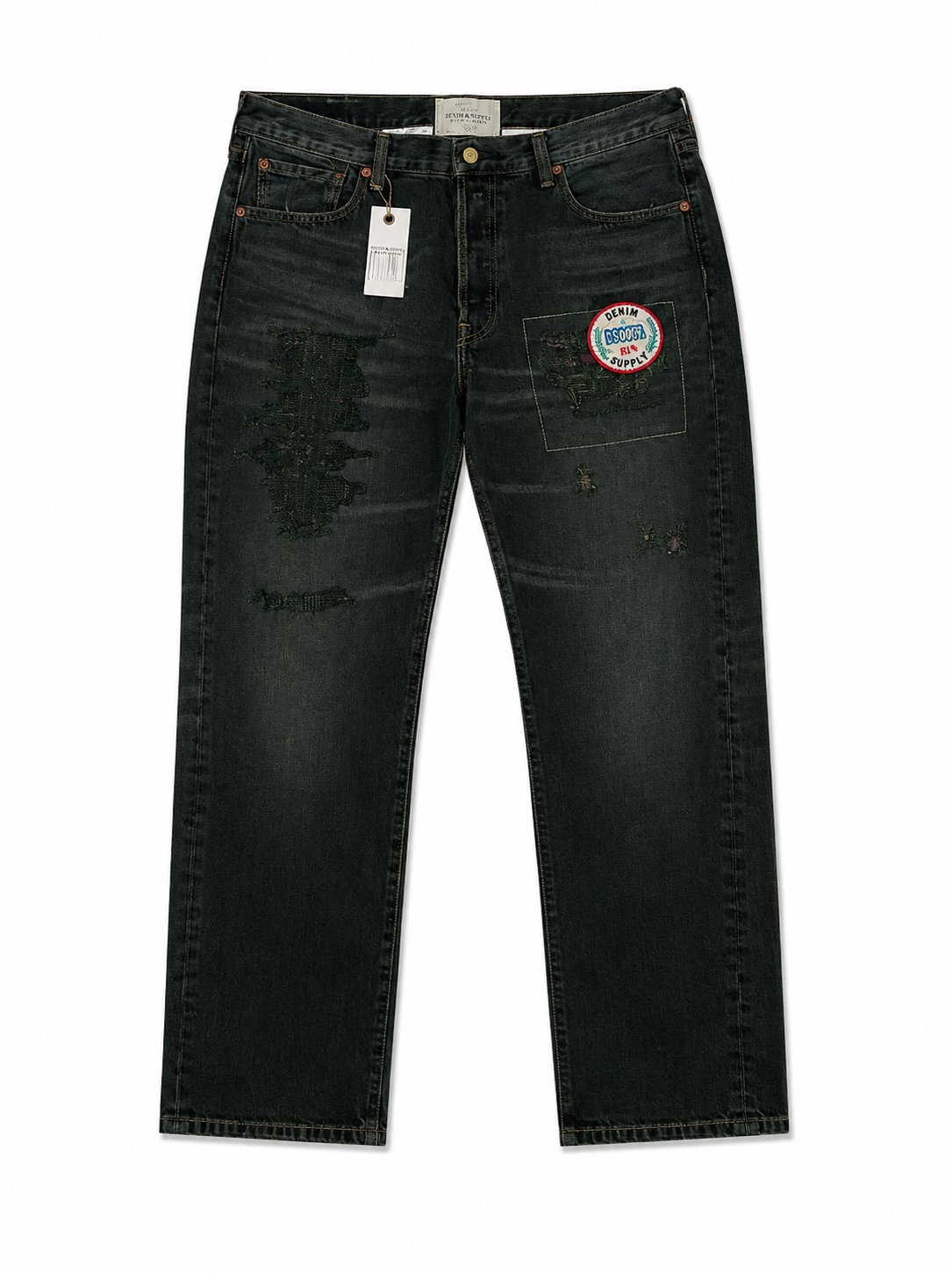 Better With Age Winslow Green Wash Jeans