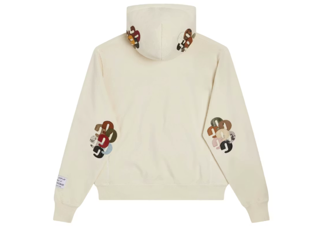 Gallery Dept. G-Patch Fucked Up Logo Hoodie cream