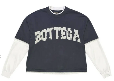 BLUE WAR LONG SLEEVE T-SHIRT BOTTEGA DESIRES Image