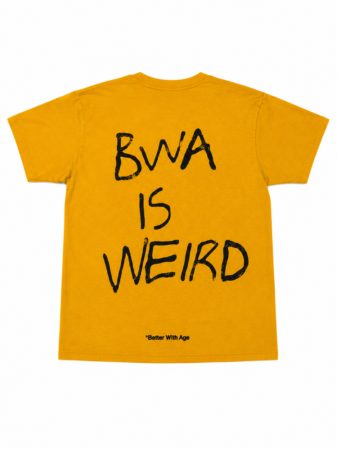 Better With Age "ANGUS" TEE YELLOW (M)