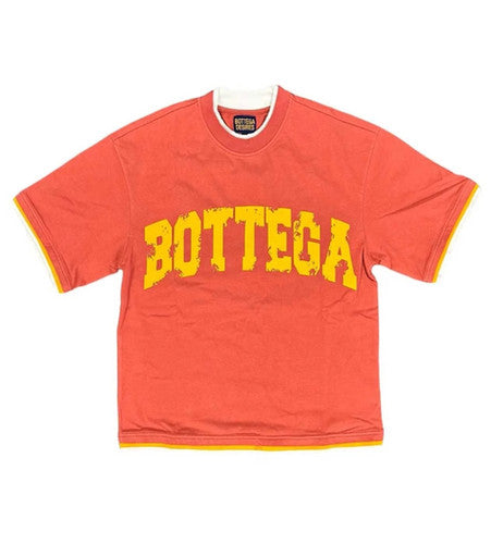 Bottega Desires War Tee Red Yellow