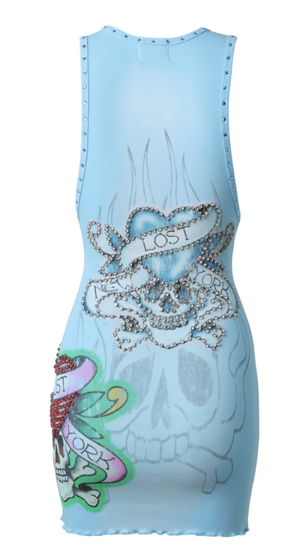 Lost Intricacy Ink and Bones Dress