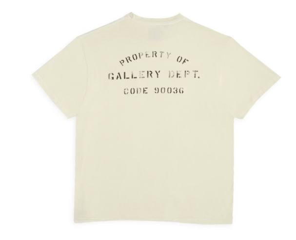 Gallery Dept. Property Of Stencil Tee Tee