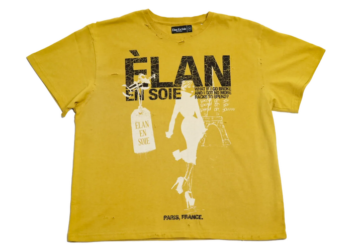 Èlan En Soie What If I Go Broke? Tee