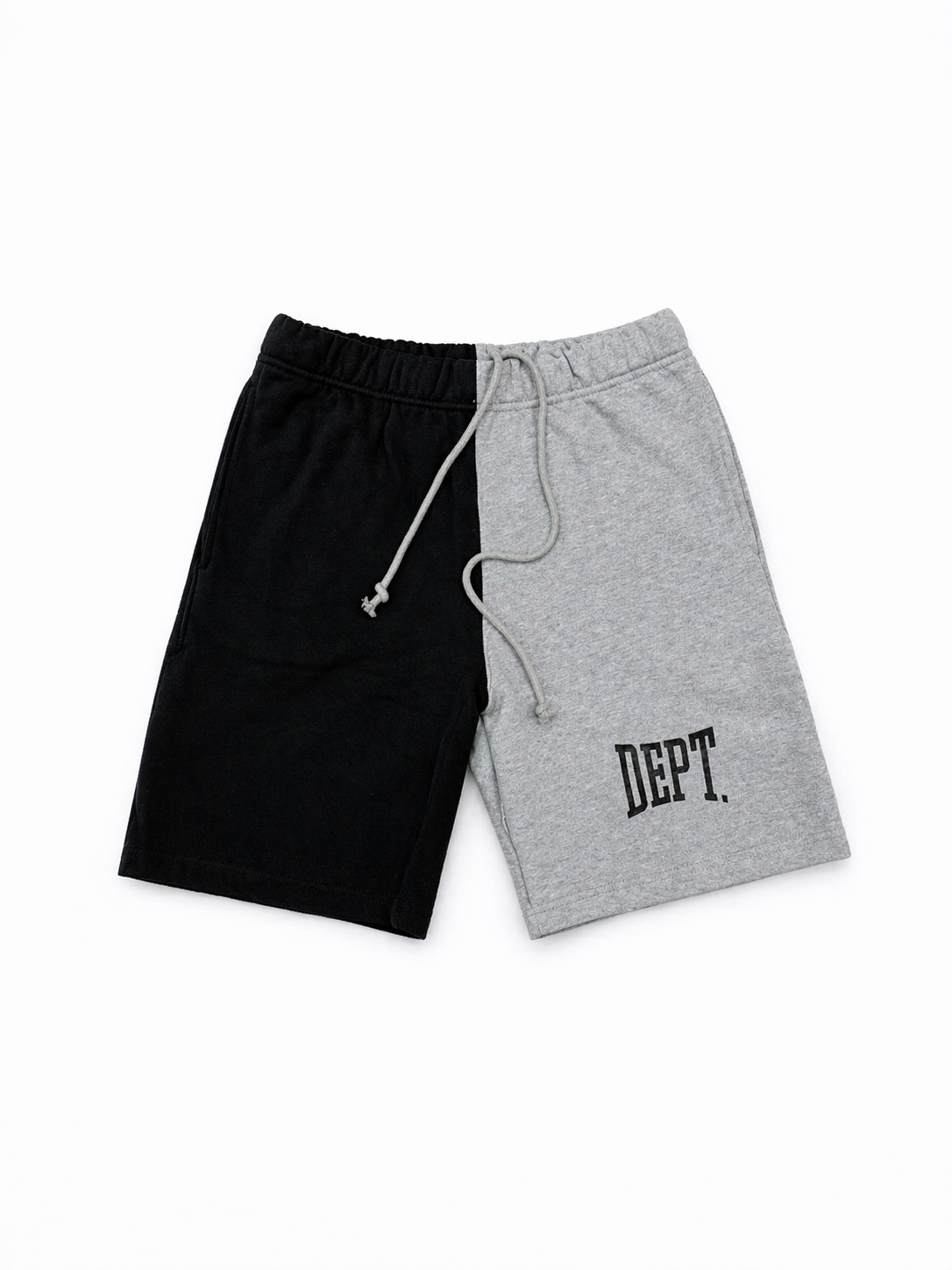 Gallery Dept Grey / Black Cut off Shorts