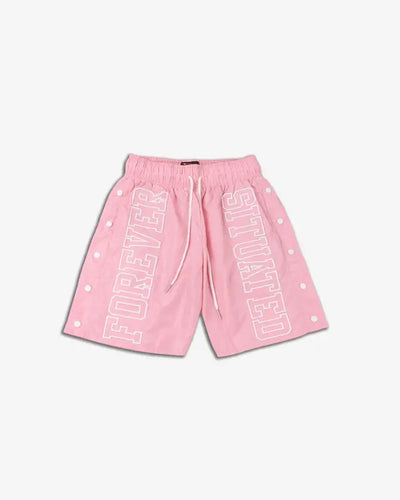 Forever Situated - FS Nylon Track Short Pink Image