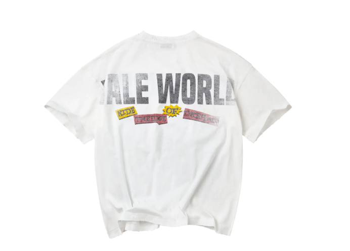 Vale Forever Newspaper Tee White