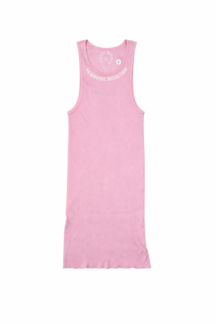 Chrome Heart Pink Love You Tank Top