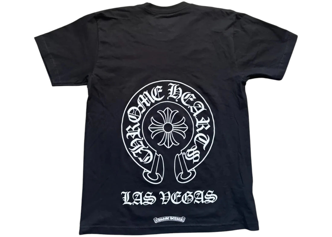 Chrome Hearts Las Vegas Horseshoe S/S Pocket Tee Black