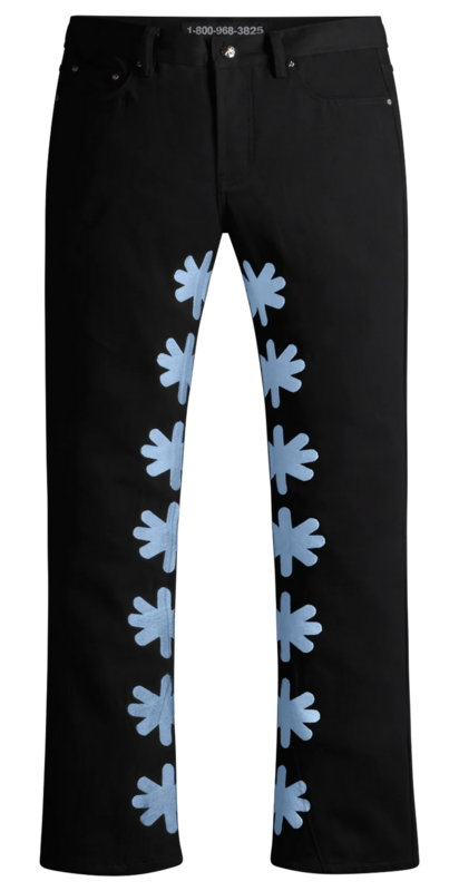 Lost Shadow Denim Pant Powder Blue
