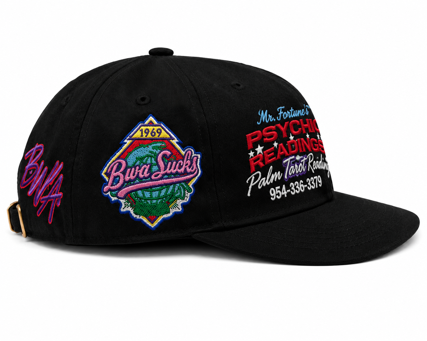 Better With Age Tarot Vintage Hat Black
