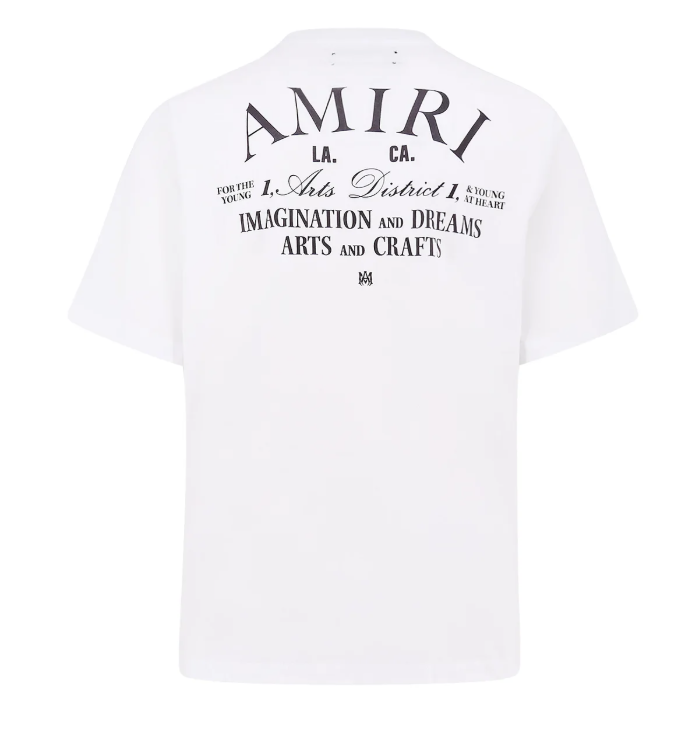 Amiri Arts District Tee white