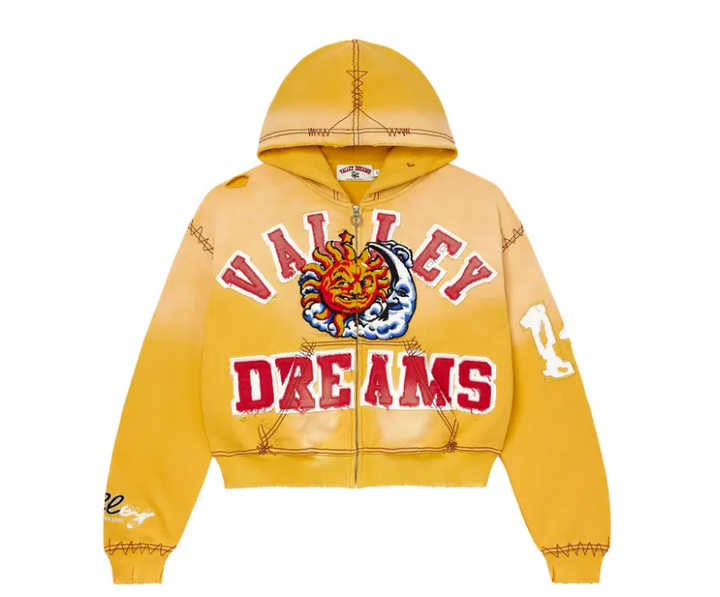 Vale Sunny Zip Up Yellow