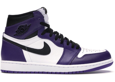 Jordan 1 Retro High Court Purple White Image