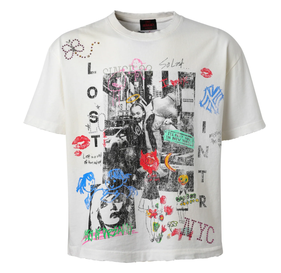 Lost Intricacy 'Noahs Ark' White Tee