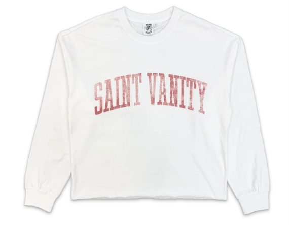 Saint Vanity Standard Longsleeve White Red
