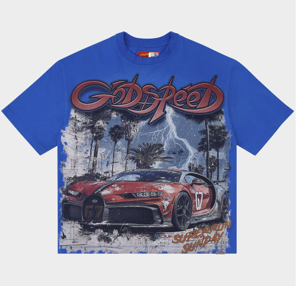 Godspeed Gatti Miami Superrun Tee Royal