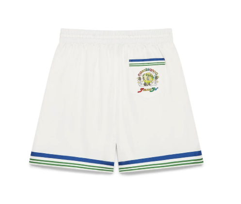 Casablanca Tennis mascot Club Shorts
