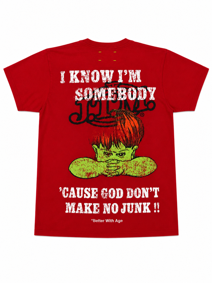 Better With Age 'Junk' Red Tee (M)