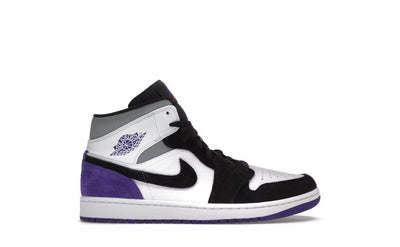 Jordan 1 Mid Purple Image