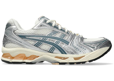 ASICS Gel-Kayano 14 Birch Pure Silver Teal Gold Image