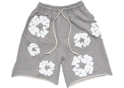 Denim Tears The Cotton Wreath Shorts Grey Image