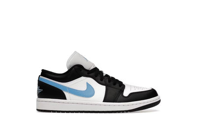 Jordan 1 Low Black University Blue White Image