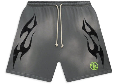 Hellstar Flame Shorts Grey Image