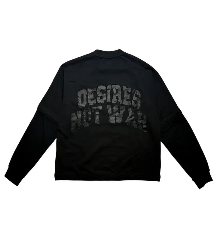 Bottega Desires War L/S Tee Black