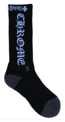 Chrome Hearts Black/Blue Socks