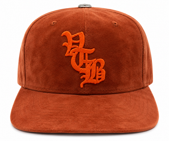 Vertabrae Rust Suede Snapback