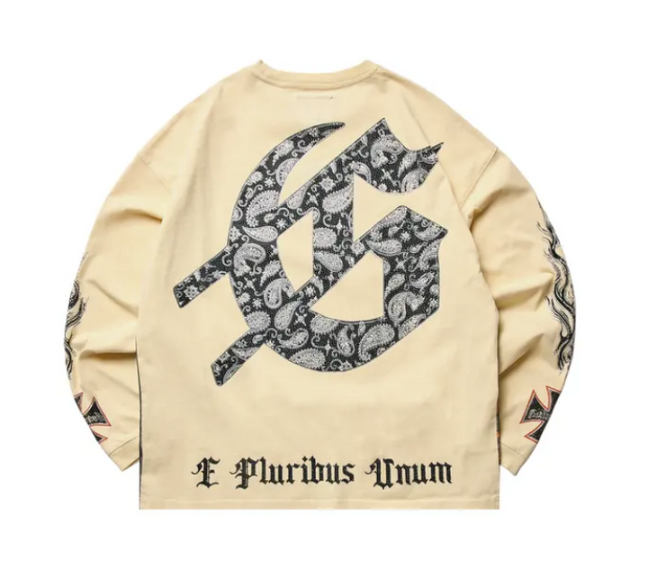 Godspeed Hollywood Inferno VVS Longsleeve T-Shirt Bone