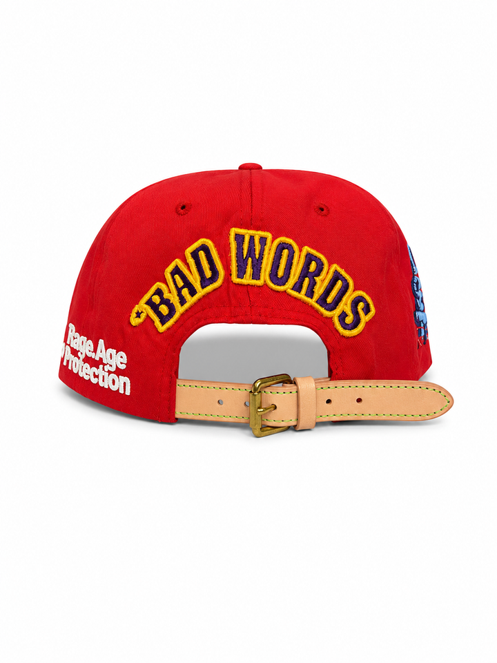 Better With Age Bad Words Trucker Red