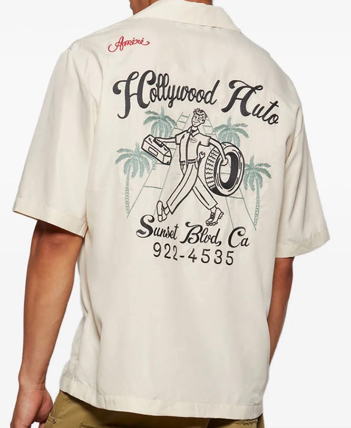 Amiri Hollywood Auto Embroidered Shirt