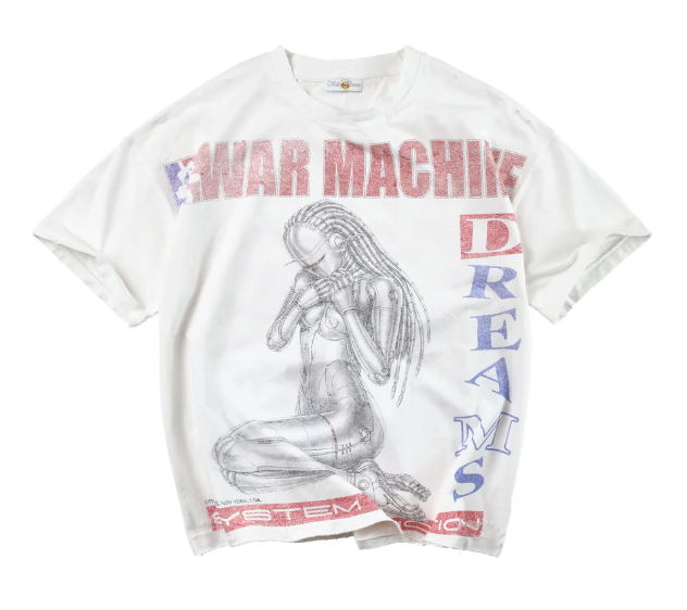 Vale Forever  WAR MACHINE TEE WHITE