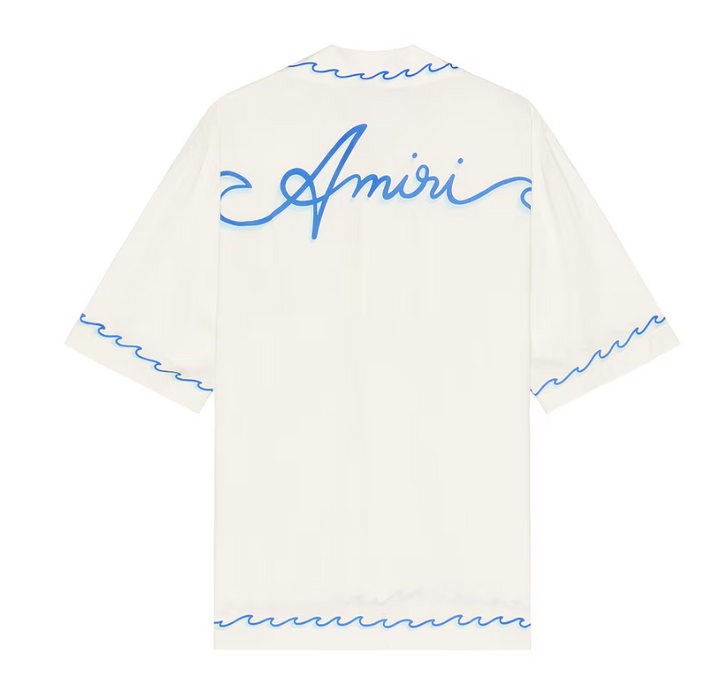 Amiri Wave Camp Shirt